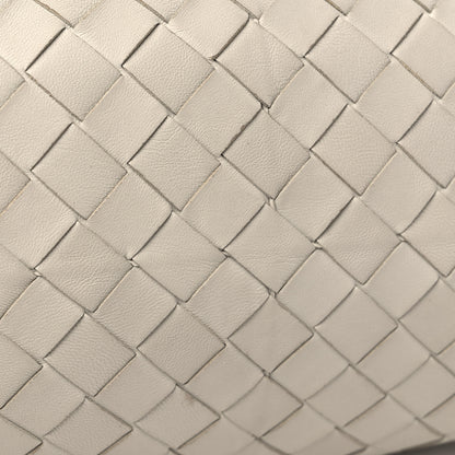 Bottega Veneta Nappa Maxi Intrecciato The Pouch Oversized Clutch Plaster 9 of 10