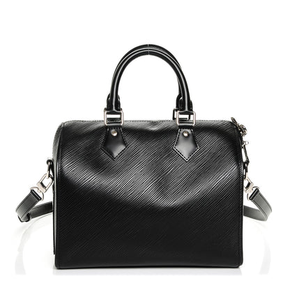 Louis Vuitton Epi Speedy Bandouliere 25 Black 1 of 6