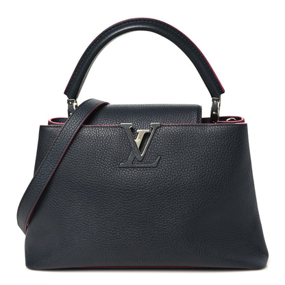Louis Vuitton Taurillon Capucines PM Cobalt Fuchsia Cobalt Fuchsia 1 of 9