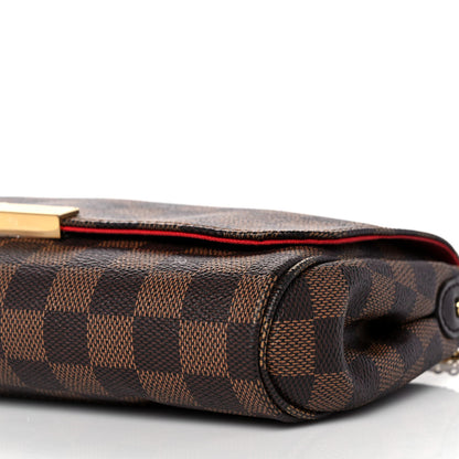Louis Vuitton Damier Ebene Favorite MM 9 of 10