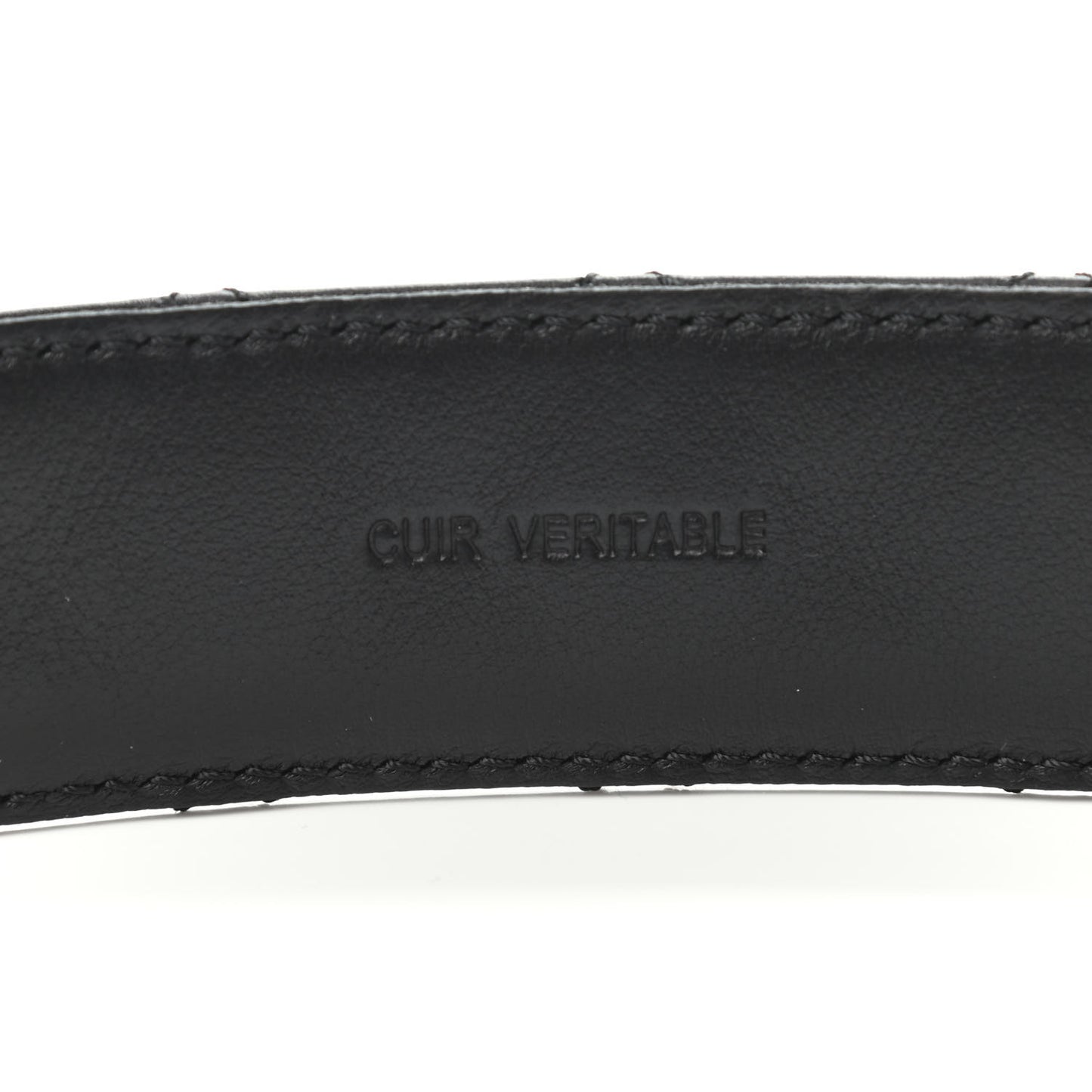 Lambskin Quilted CC Chain Belt 85 34 Black