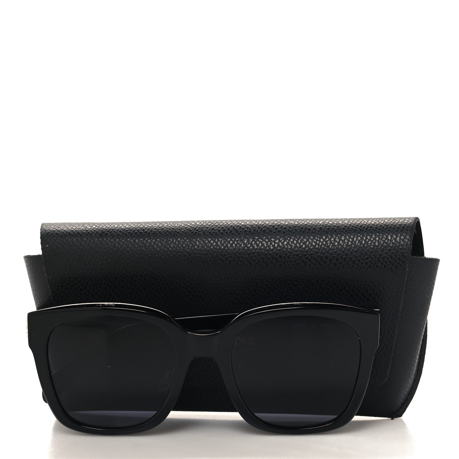 Celine Acetate Triomphe 01 Square Sunglasses CL 40222F Black 9 of 9