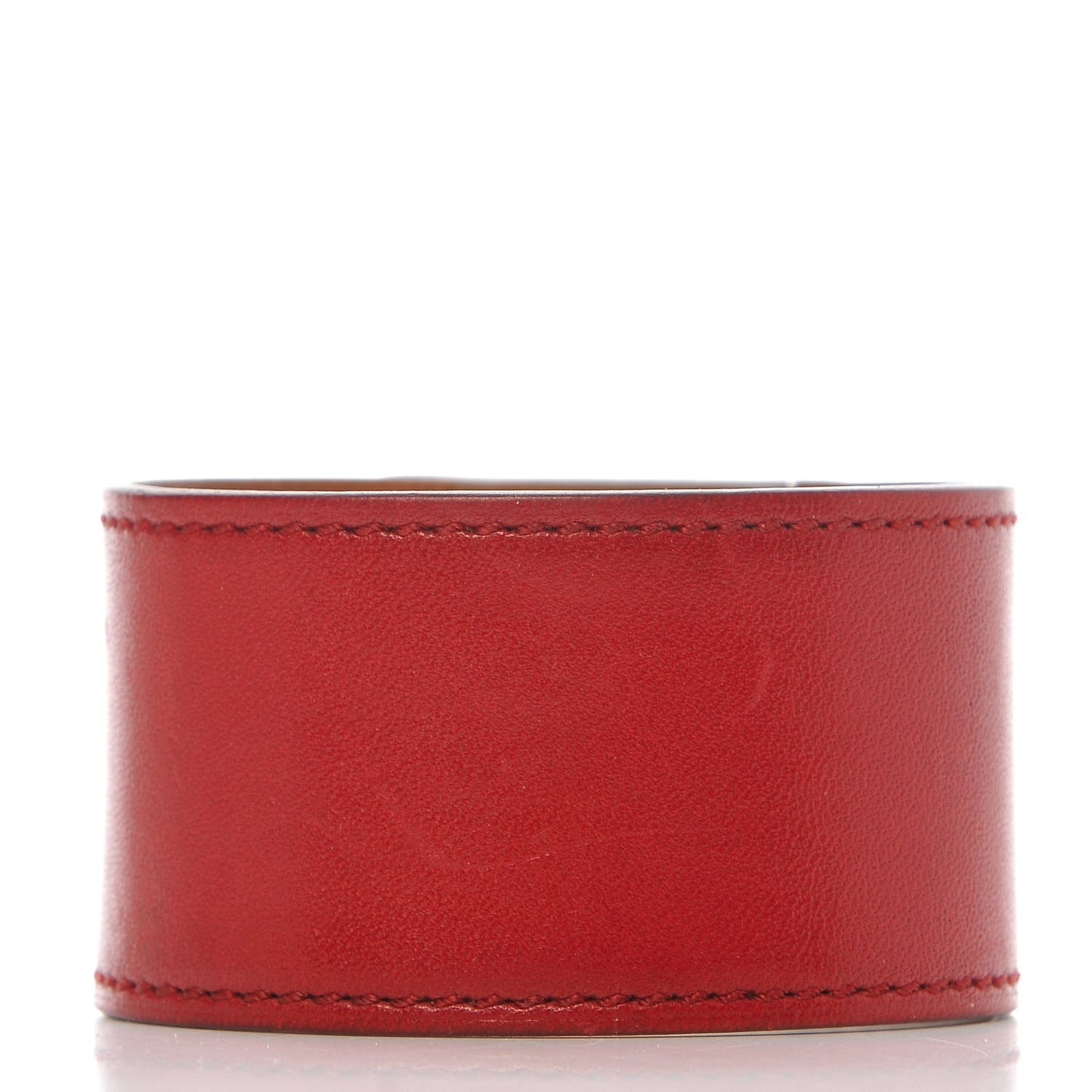 Tadelakt Kelly Dog Bracelet Rouge Vif
