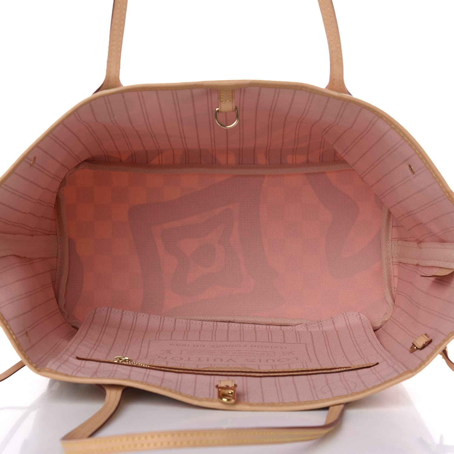 Louis Vuitton Damier Azur Tahitienne Neverfull MM 5 of 10