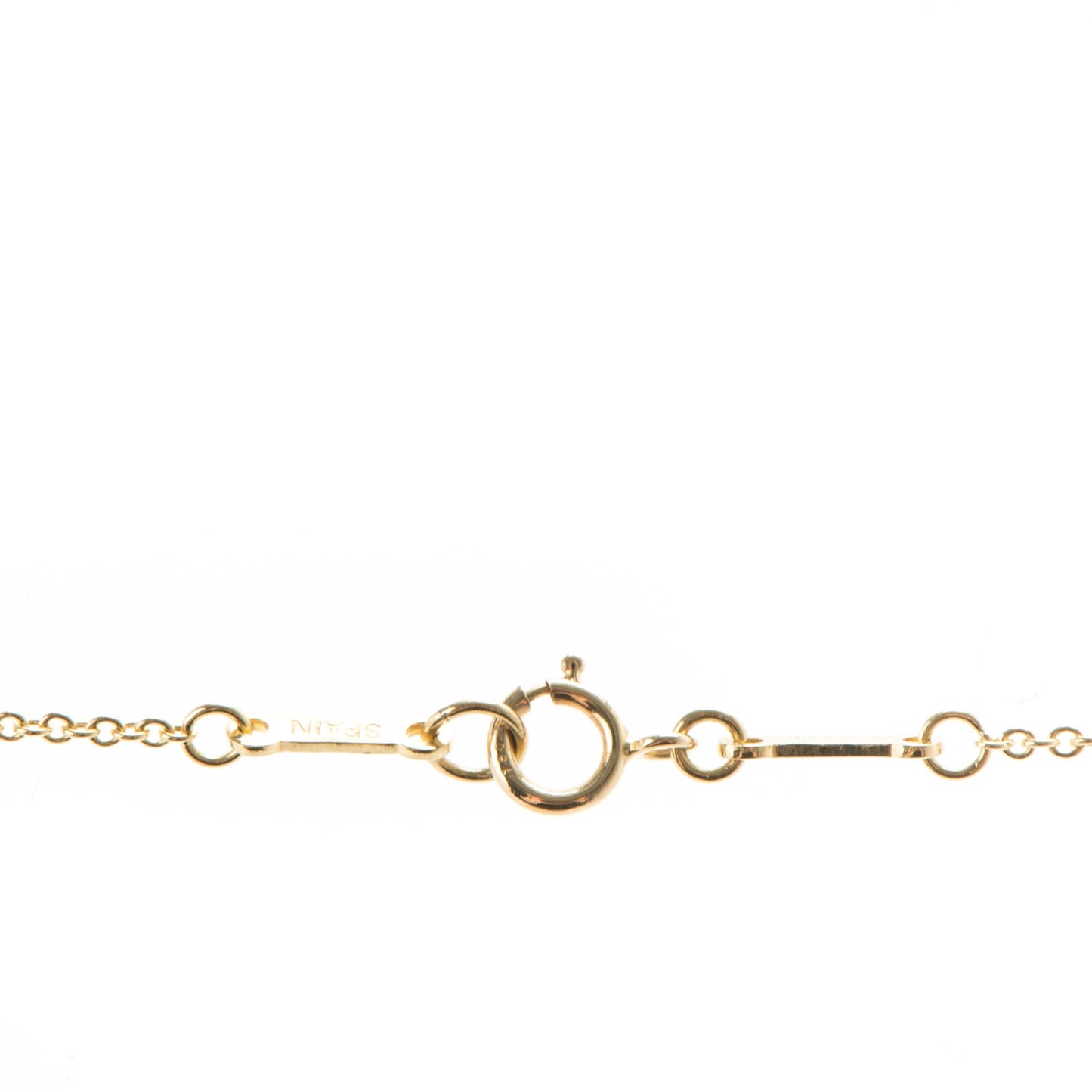18K Yellow Gold Elsa Peretti Medium Open Heart Pendant Necklace