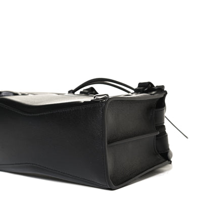 Balenciaga Cake Calfskin Tonal Hardware Mini Neo Classic City Black 11 of 12