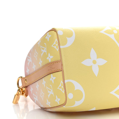 Louis Vuitton Monogram Giant By The Pool Speedy Bandouliere 25 Light Pink 8 of 9