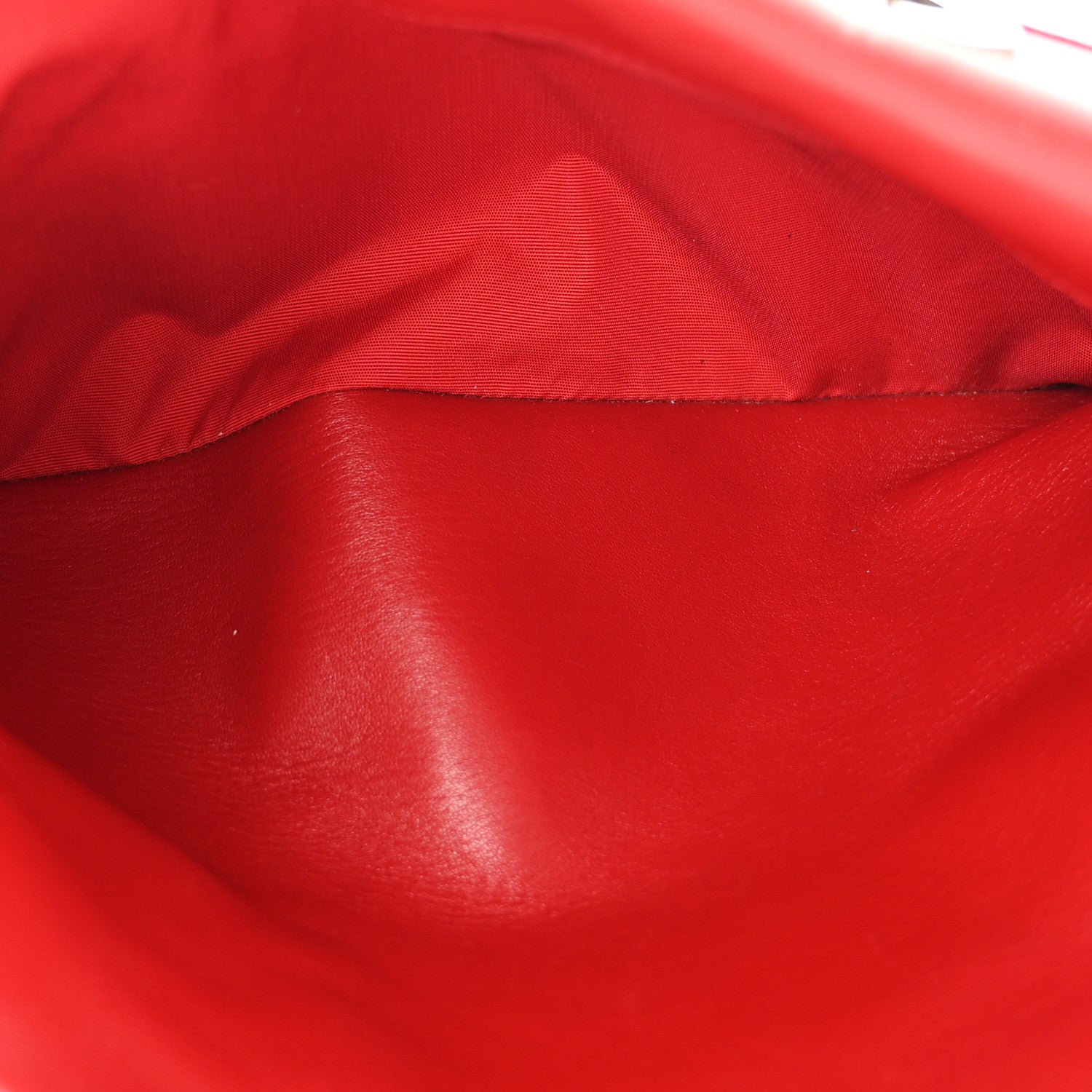 Christian Dior Lambskin Cannage Medium Granville Tote Red 6 of 18
