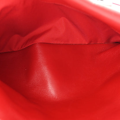 Christian Dior Lambskin Cannage Medium Granville Tote Red 6 of 18