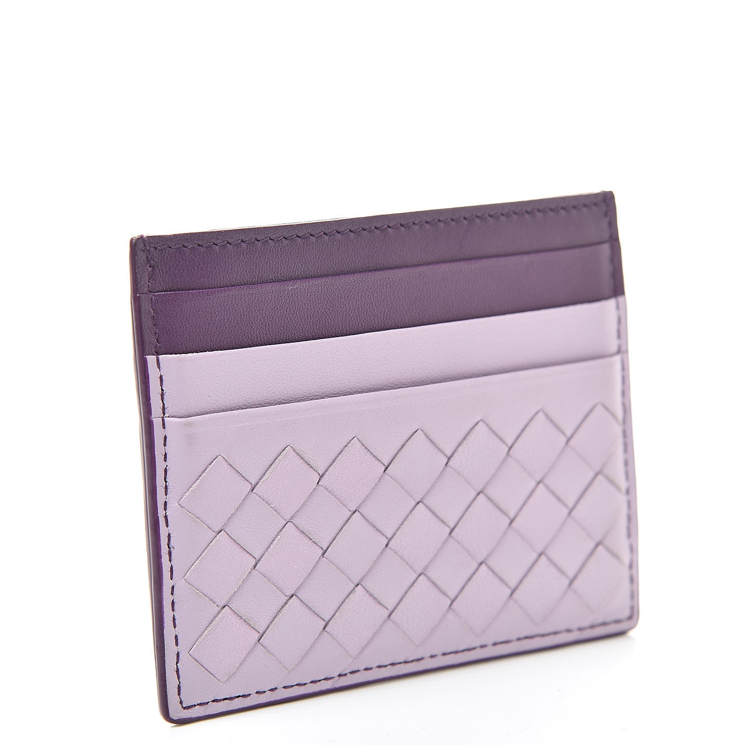Bottega Veneta Nappa Intrecciato VN Card Case Parme Monalisa 3 of 9
