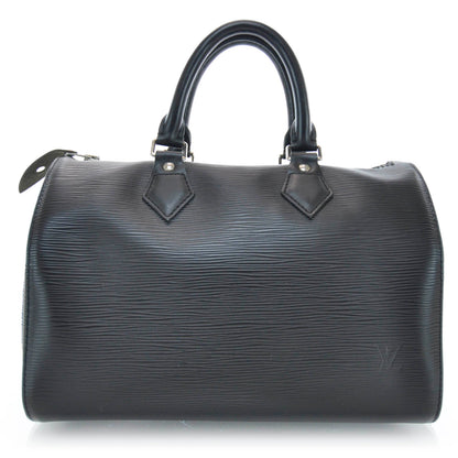 Louis Vuitton Epi Speedy 25 Black 1 of 8