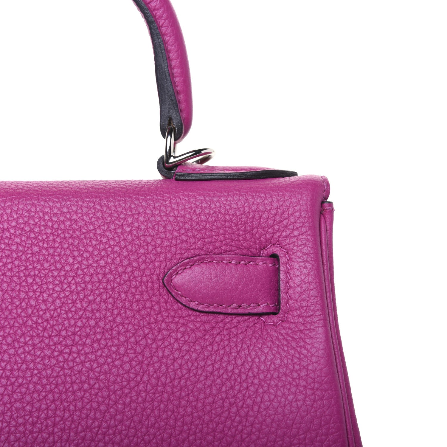 Hermes Togo Kelly Retourne 28 Rose Pourpre 14 of 42