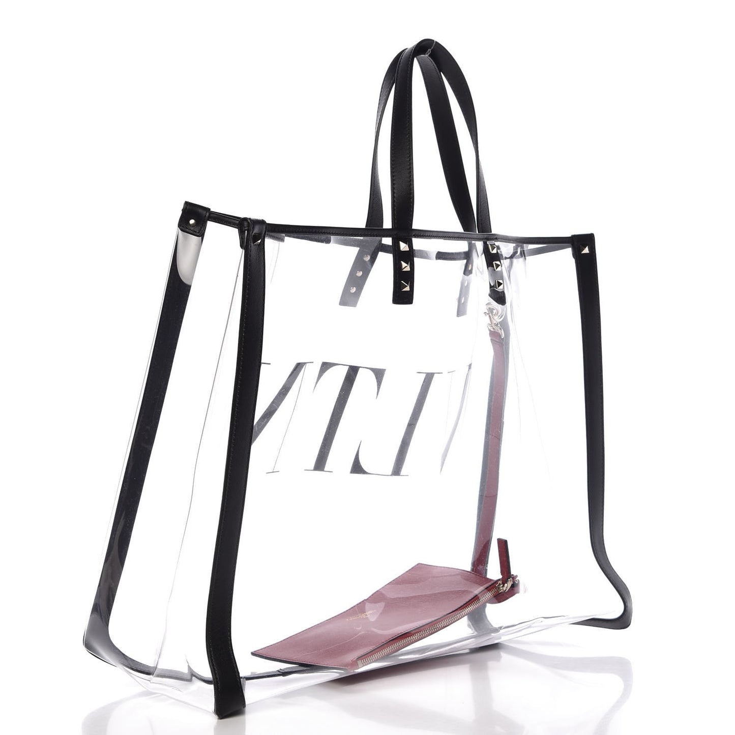 Plexy VLTN Shopping Bag Transparent