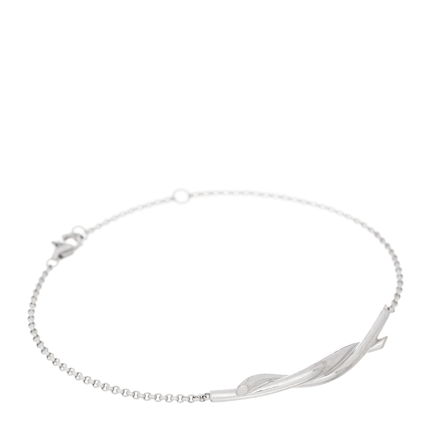 Cartier 18K White Gold Entrelaces Bracelet 1 of 3