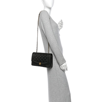 Chanel Lambskin Quilted Medium Single Flap Black 2 of 12