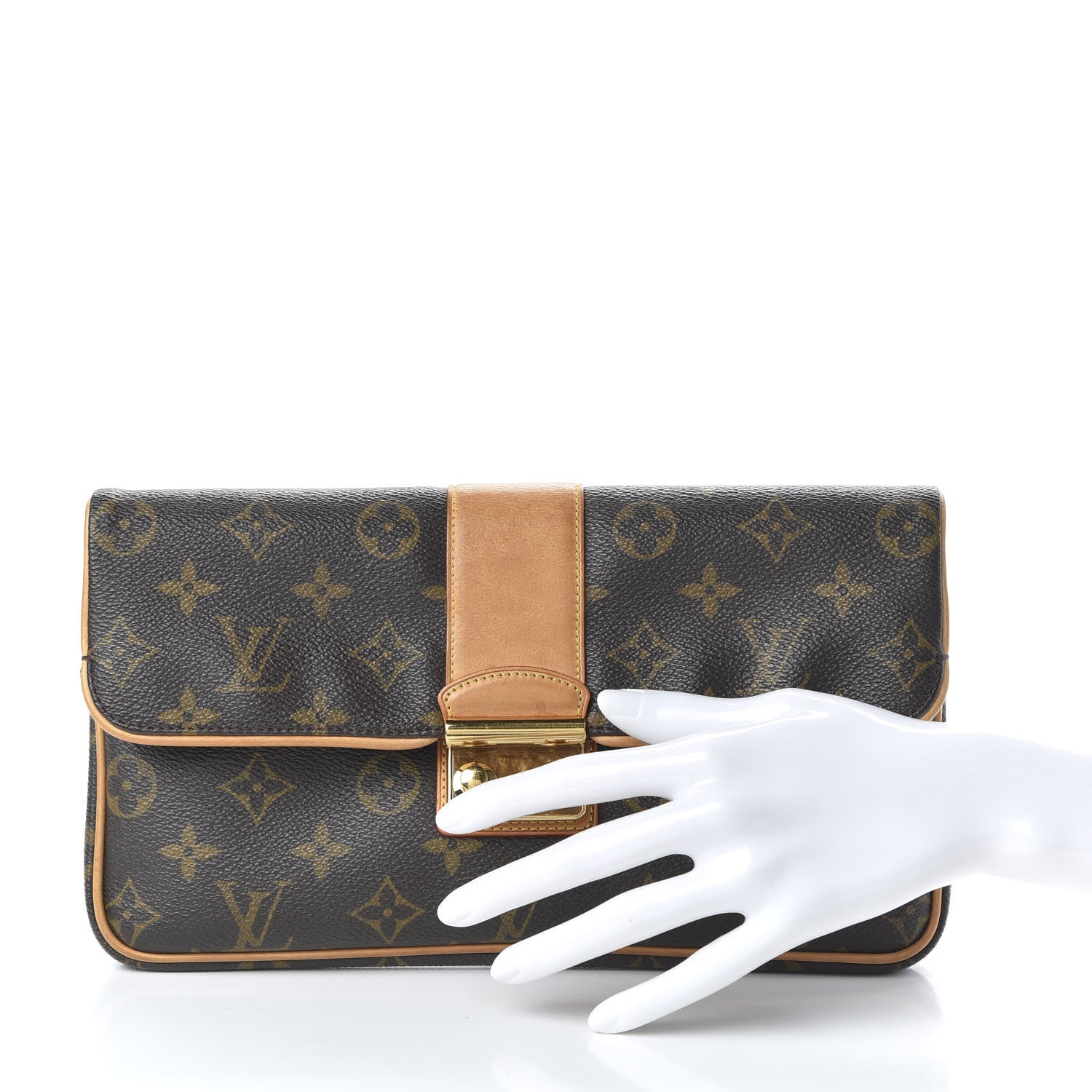 Louis Vuitton Monogram SC Slim Clutch 2 of 15