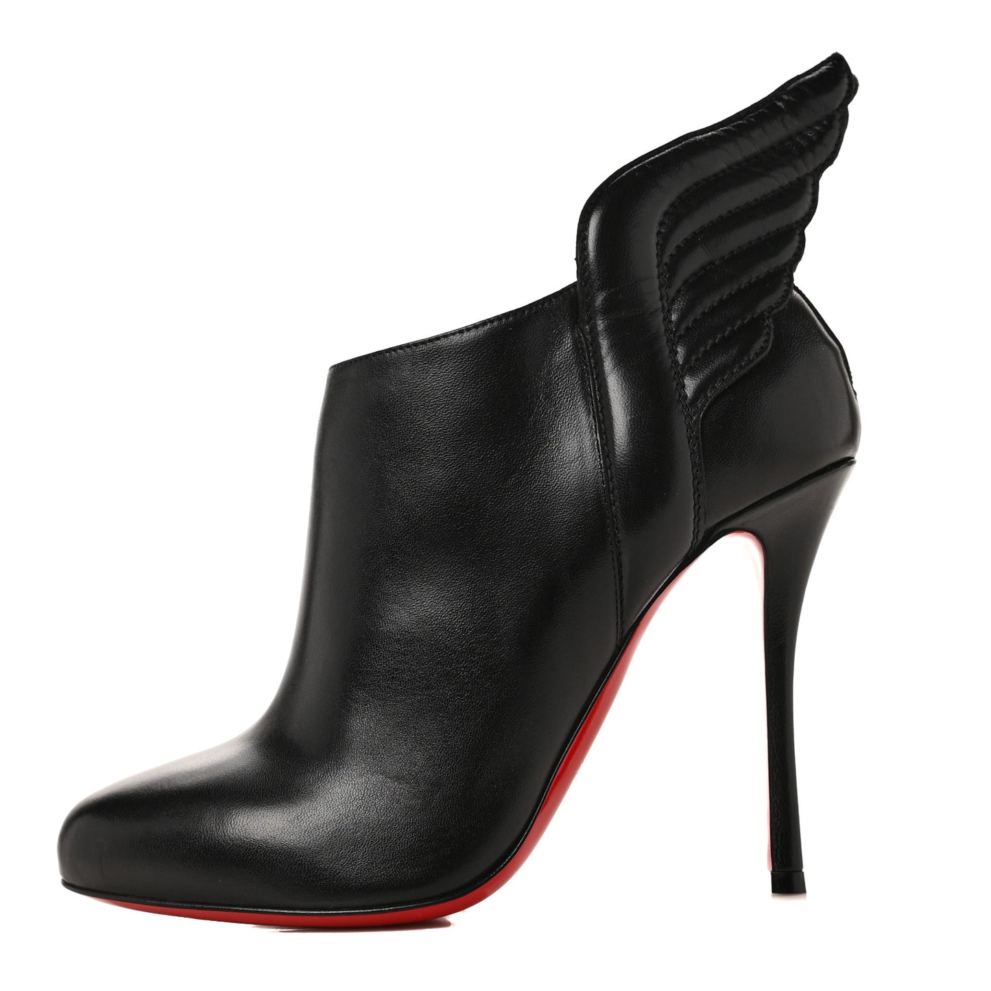 Shiny Nappa Mercura 100 Booties 37.5 Black