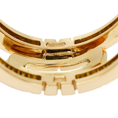 Bulgari 18K Yellow Gold Diamond Parentesi Ring 51 5.75 5 of 8