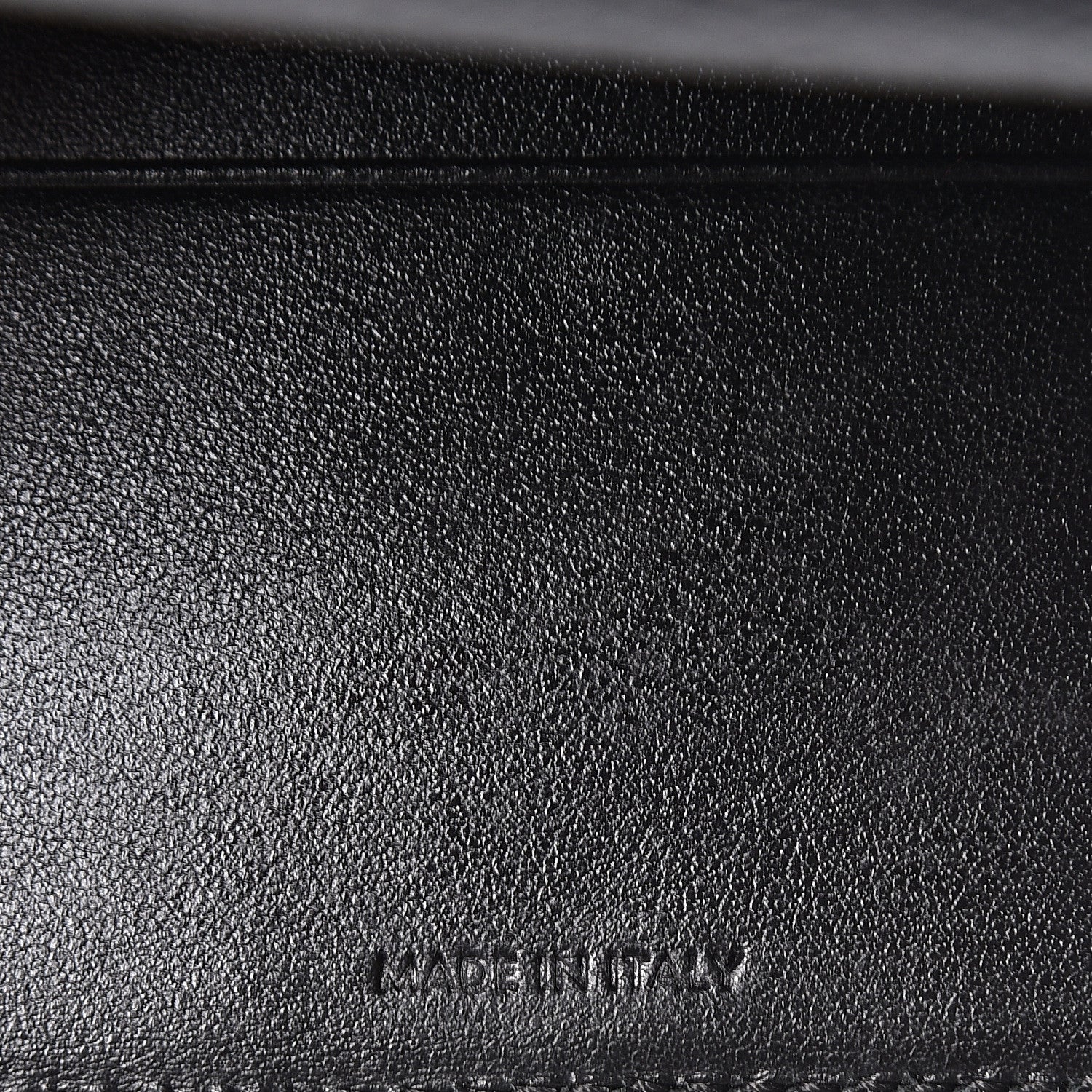 Celine Grained Calfskin Small Multifunction Folded Wallet Black 6 of 9