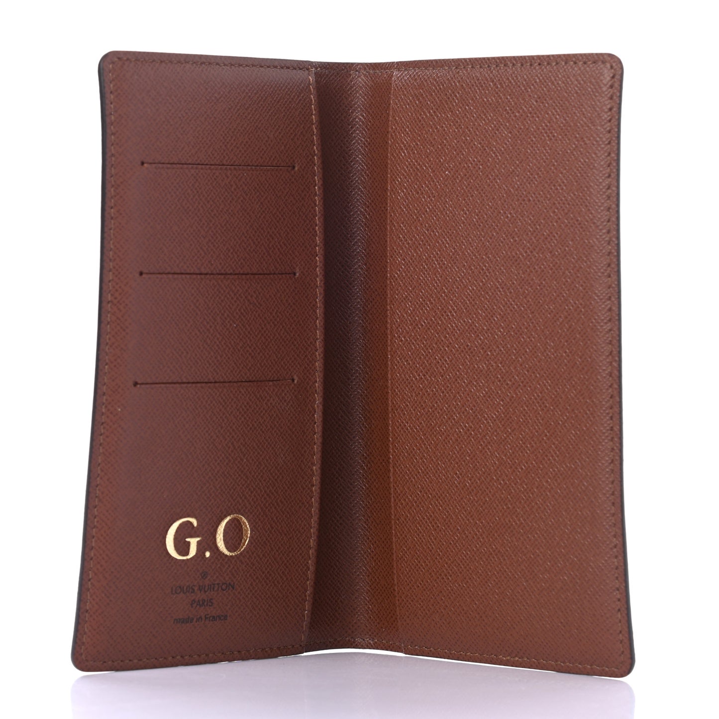 Monogram Pocket Agenda Cover