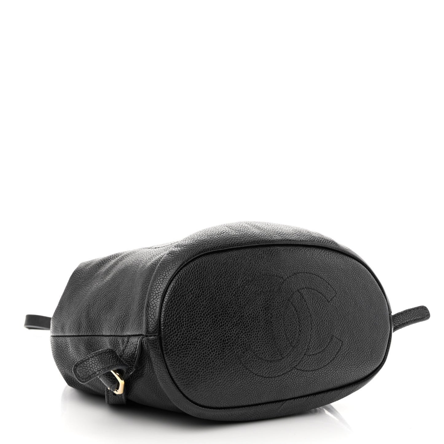Caviar Quilted Backpack Black