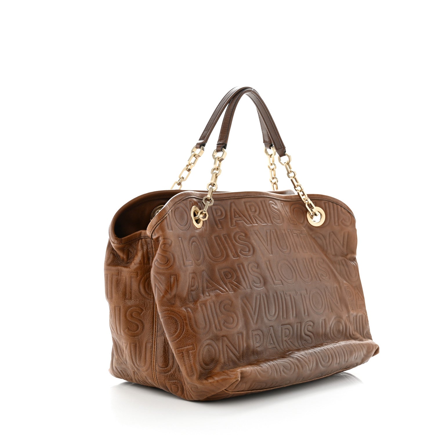 Louis Vuitton Monogram Paris Souple Wish Chocolate 3 of 13