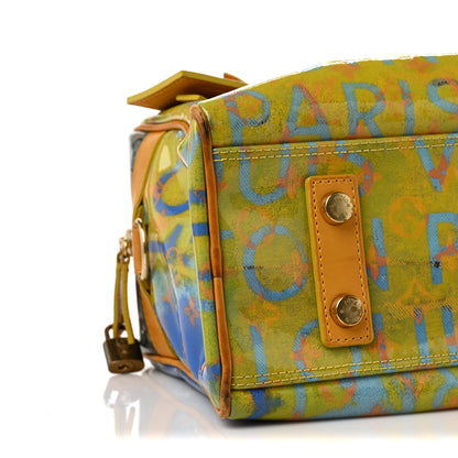 Louis Vuitton Monogram Pulp Defile Weekender PM Yellow 6 of 10
