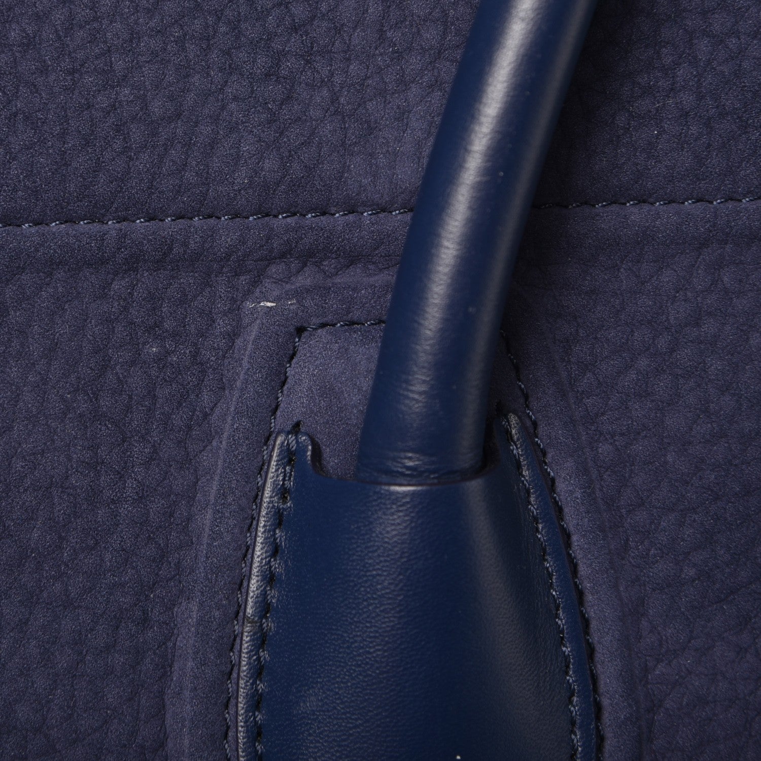 Celine Nubuck Calfskin Medium Phantom Luggage Navy Blue 9 of 10