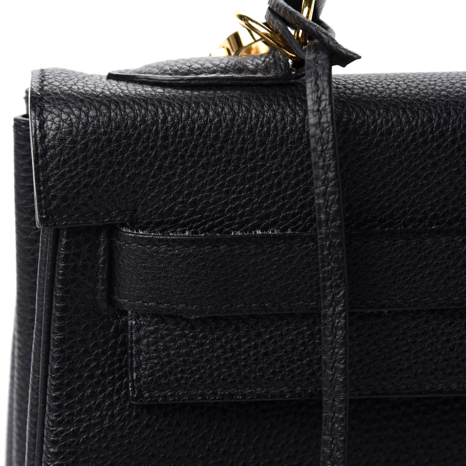Hermes Togo Kelly Retourne 32 Black 9 of 12