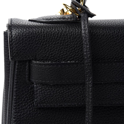 Hermes Togo Kelly Retourne 32 Black 9 of 12