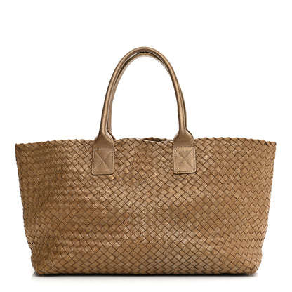 Bottega Veneta Chevre Intrecciato Medium Cabat Ottone 1 of 7