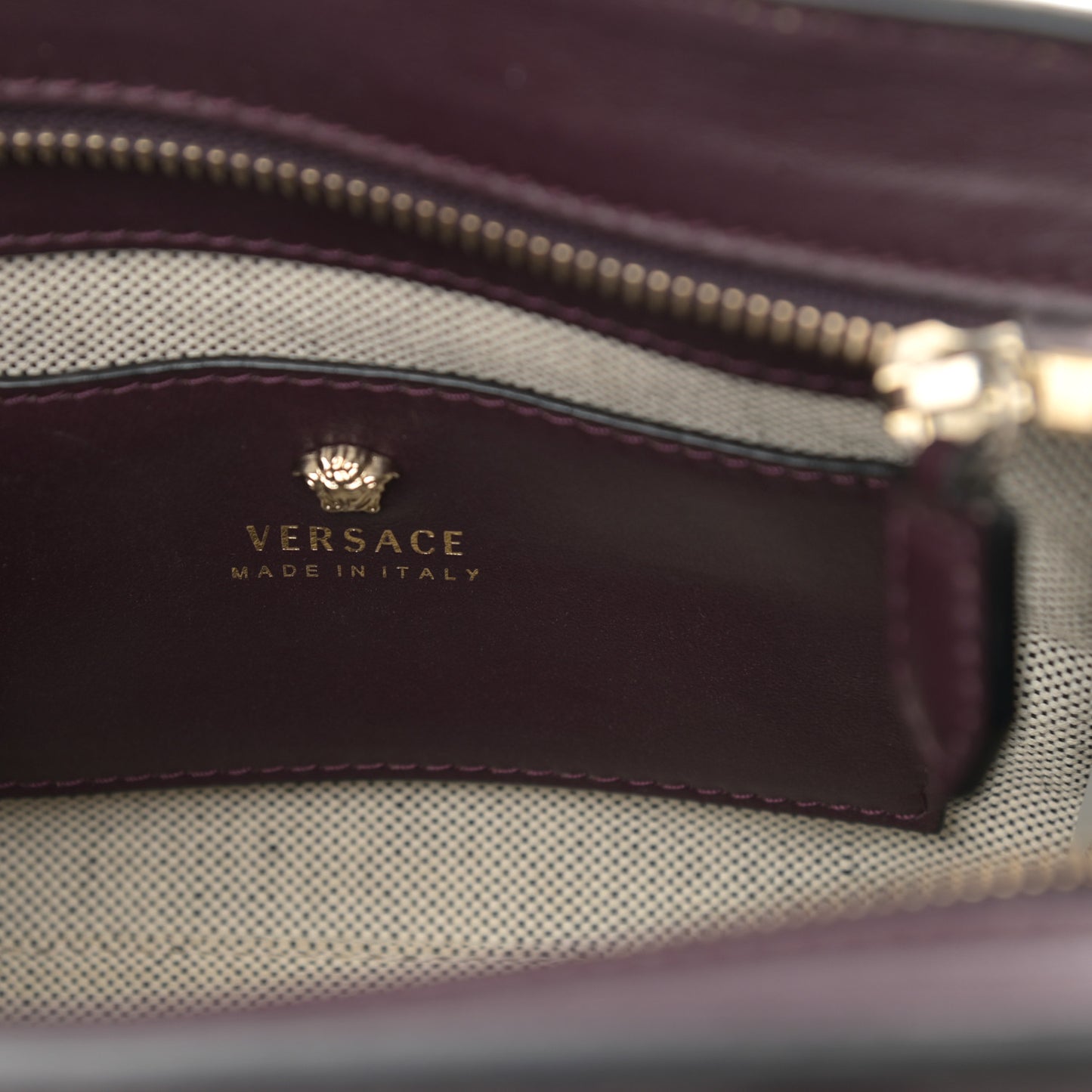 Calfskin Small Palazzo Empire Bag Burgundy