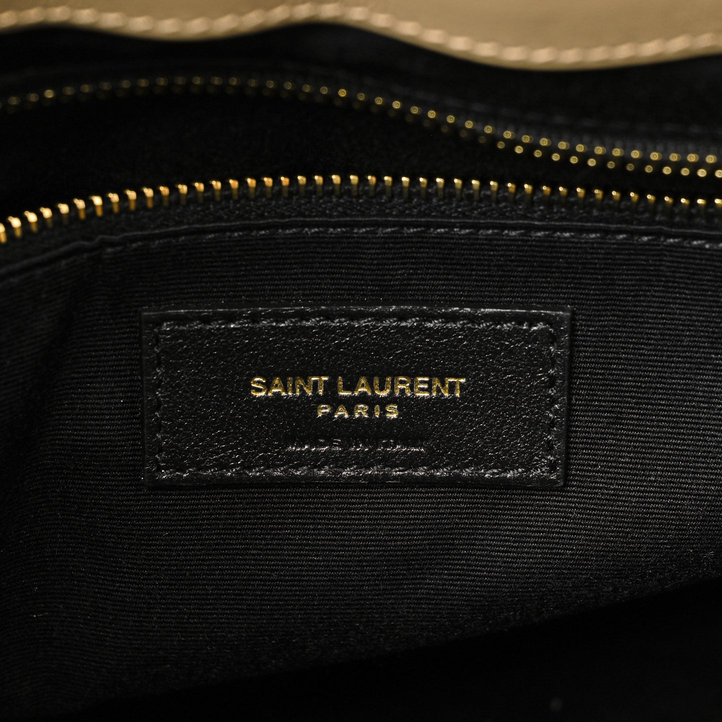 Calfskin Y Quilted Monogram Medium Loulou Chain Satchel Dark Latte