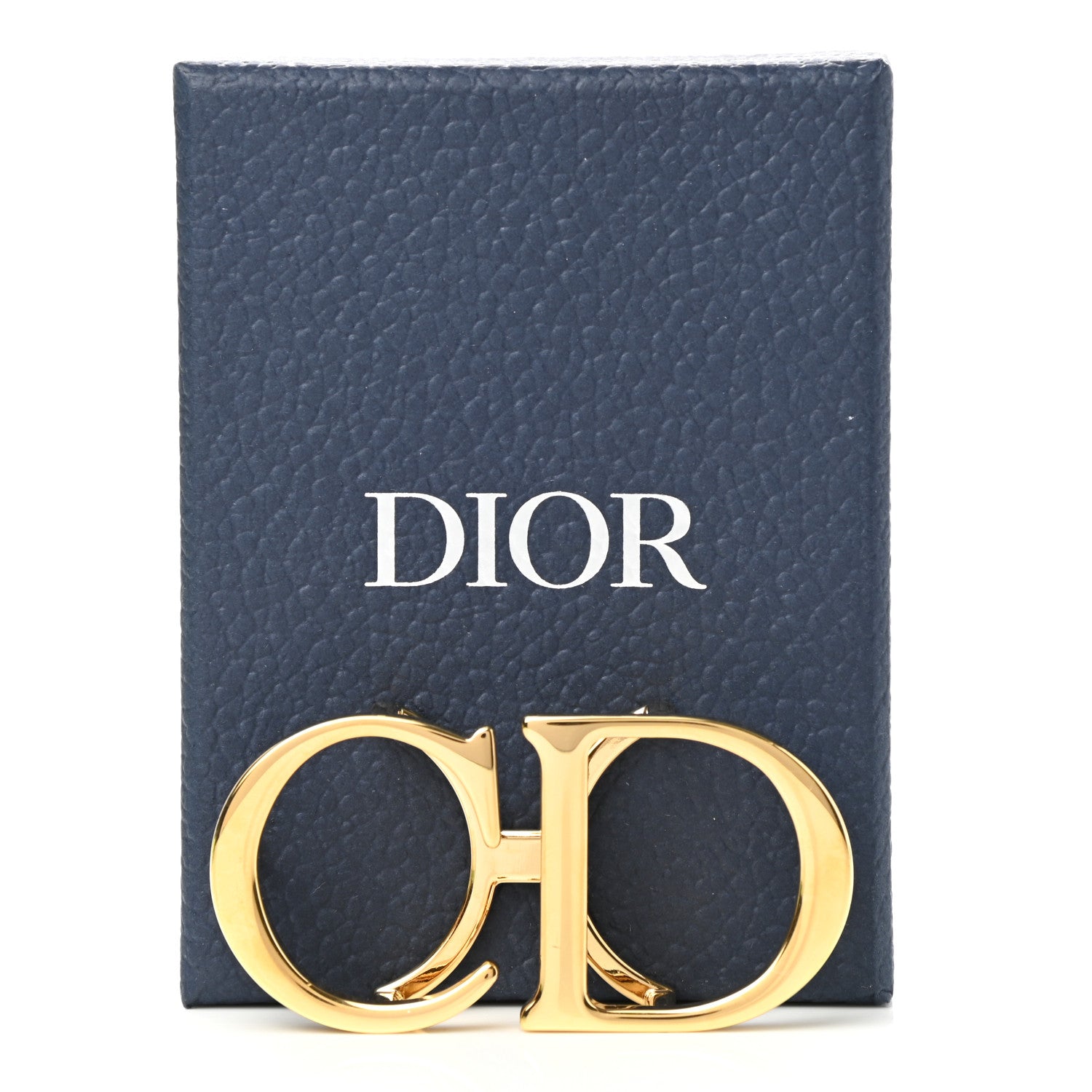 Christian Dior Metal CD Icon Belt Buckle Gold 5 of 5