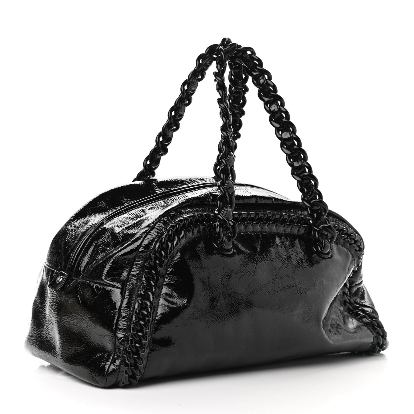 Patent Luxe Ligne Bowler Black