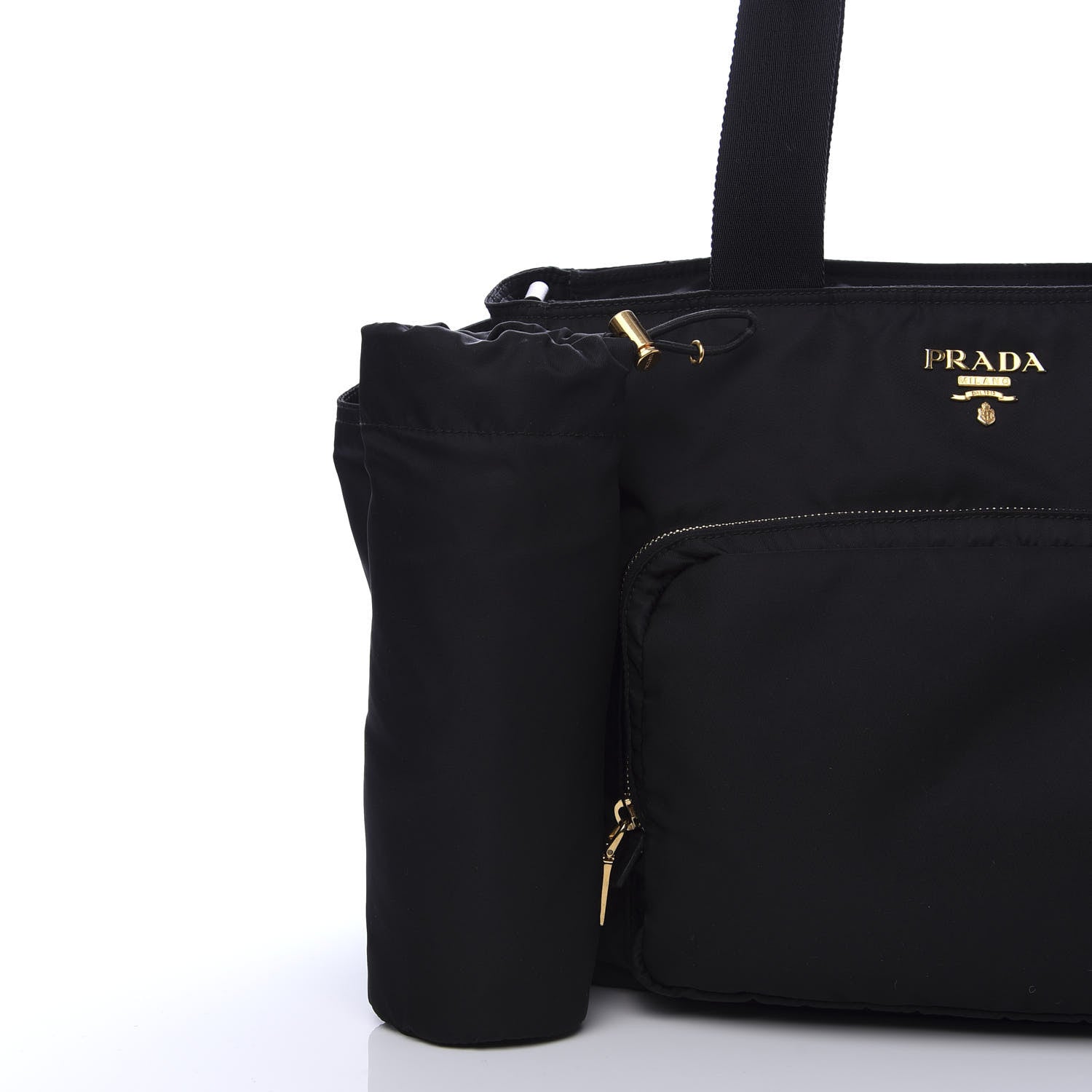 Prada Tessuto Nylon Vela Diaper Bag Black 13 of 14