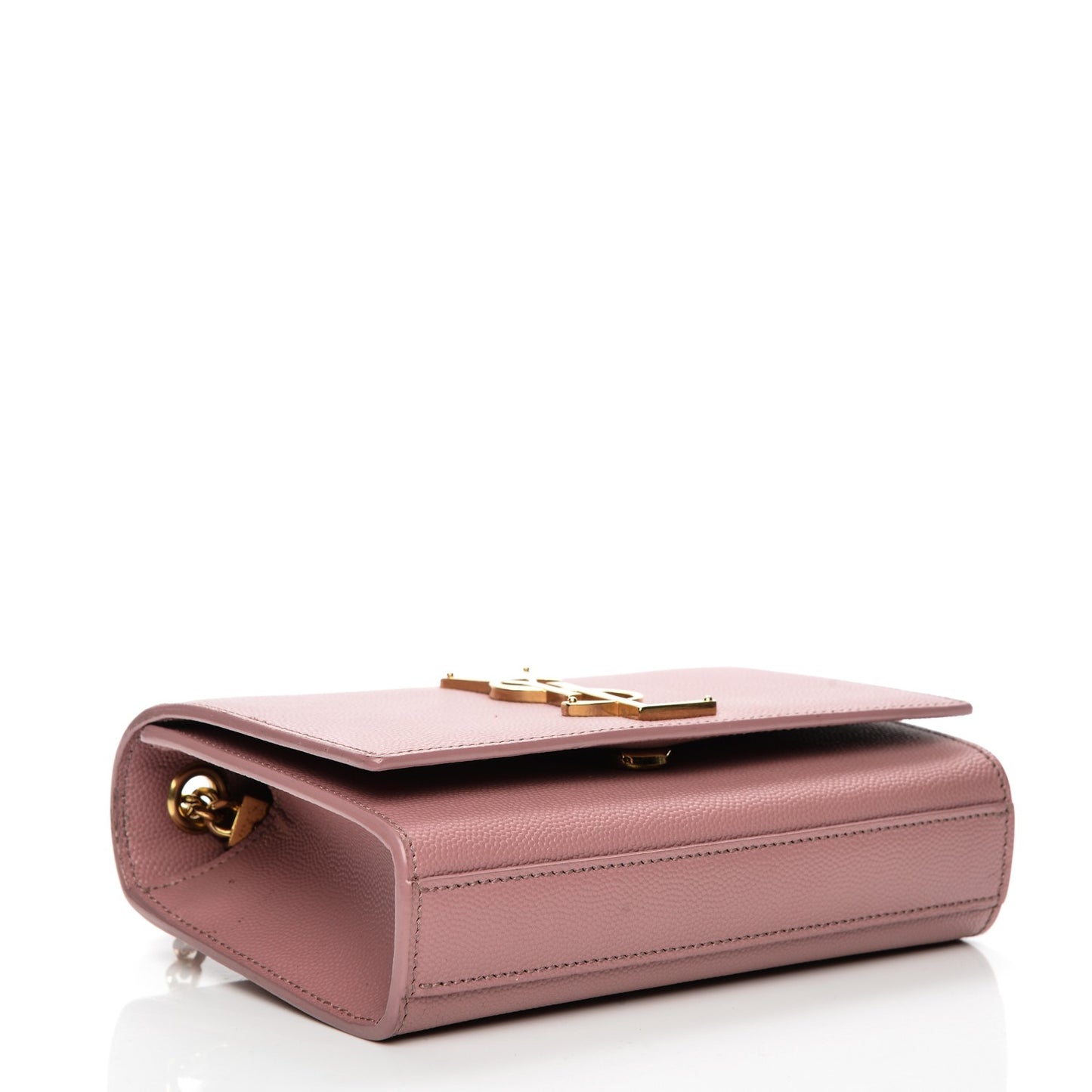 Grain De Poudre Small Classic Monogram Kate Satchel Old Rose