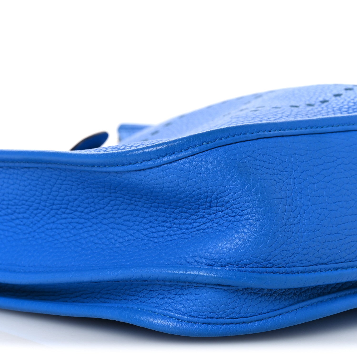 Hermes Taurillon Clemence Evelyne III PM Bleu Hydra 1842331