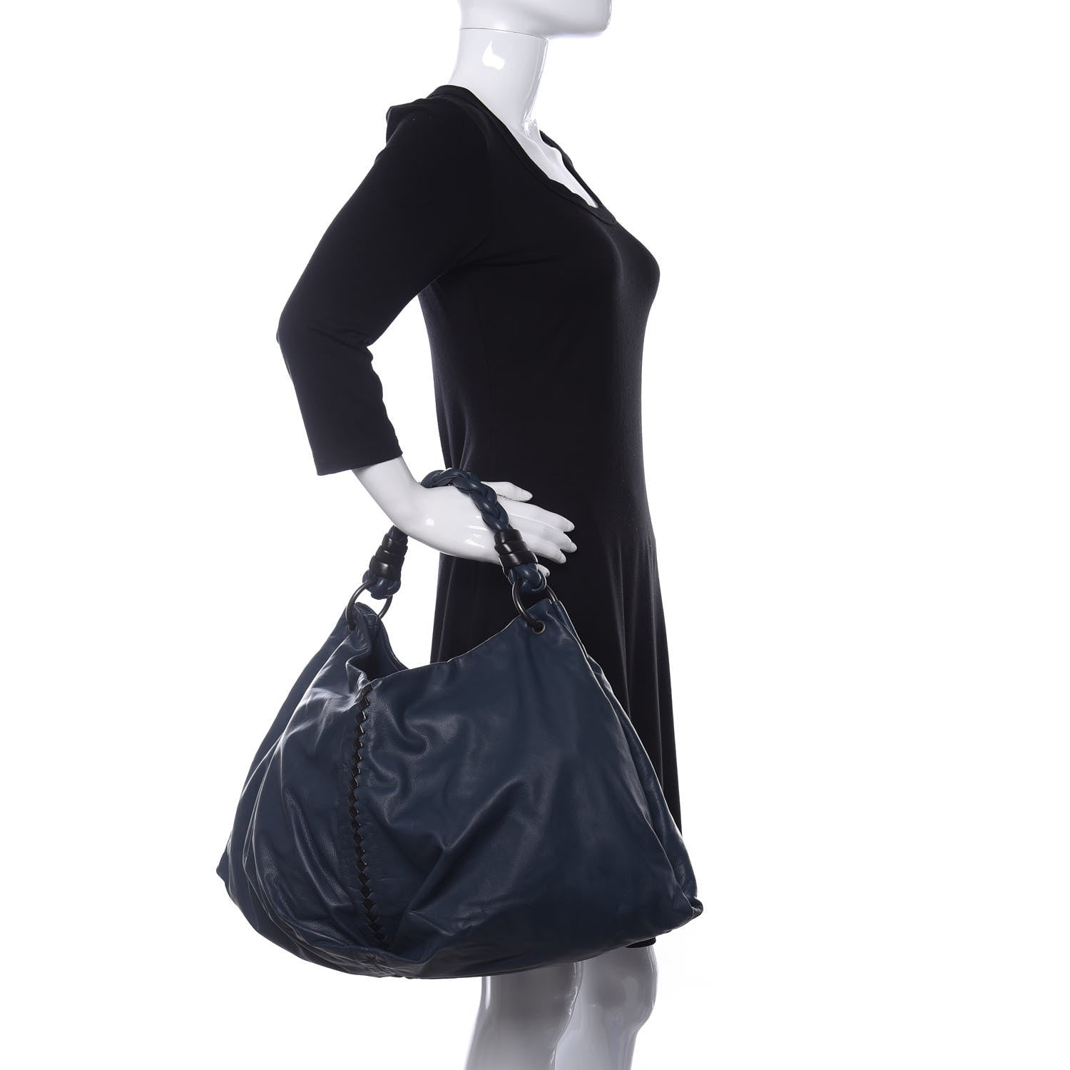 Bottega Veneta Nappa Intrecciato Aquilone Fortune Cookie Hobo China 2 of 9