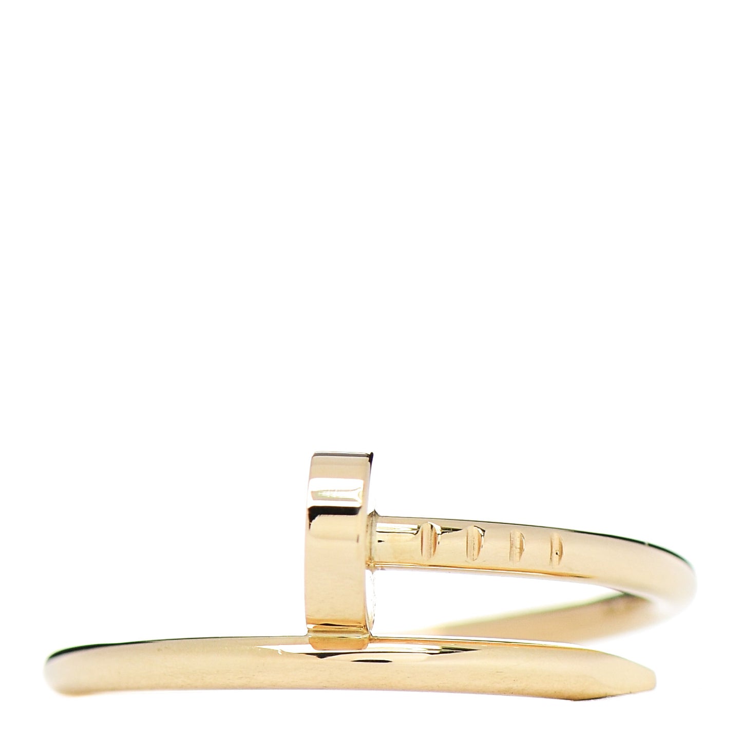18K Yellow Gold Small Juste Un Clou Ring 55 7.25