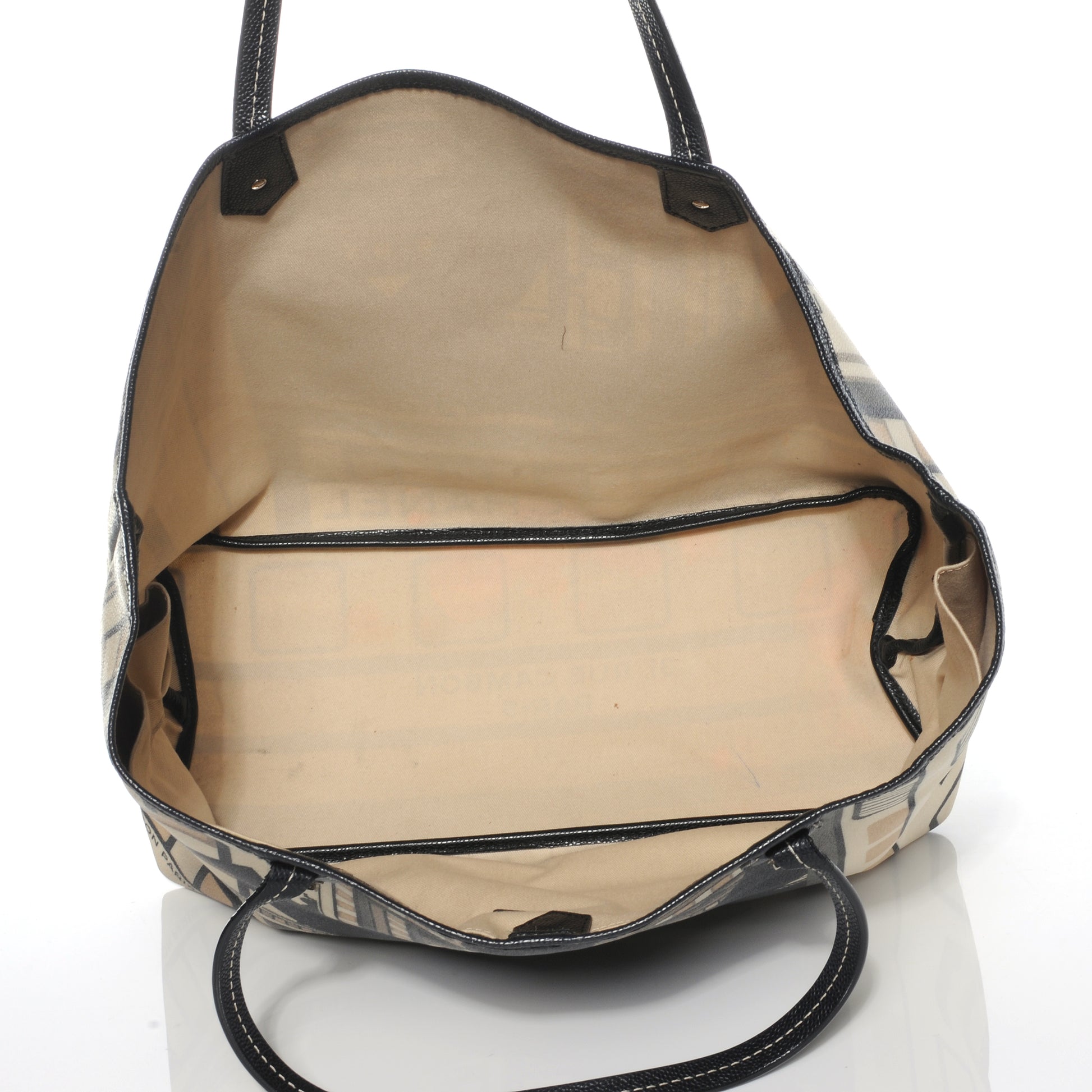 Chanel Coated Canvas Le Train Bag 7 of 7