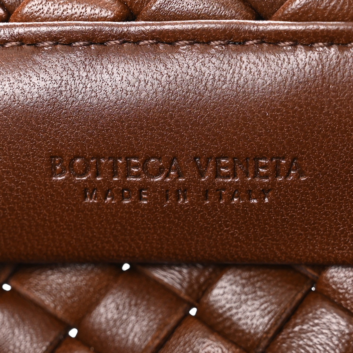 Bottega Veneta Nappa Intrecciato The Fringe Crisscross Bag Ebano 6 of 6