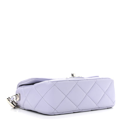 Chanel Lambskin Quilted Mini My Perfect Flap Light Purple 4 of 11