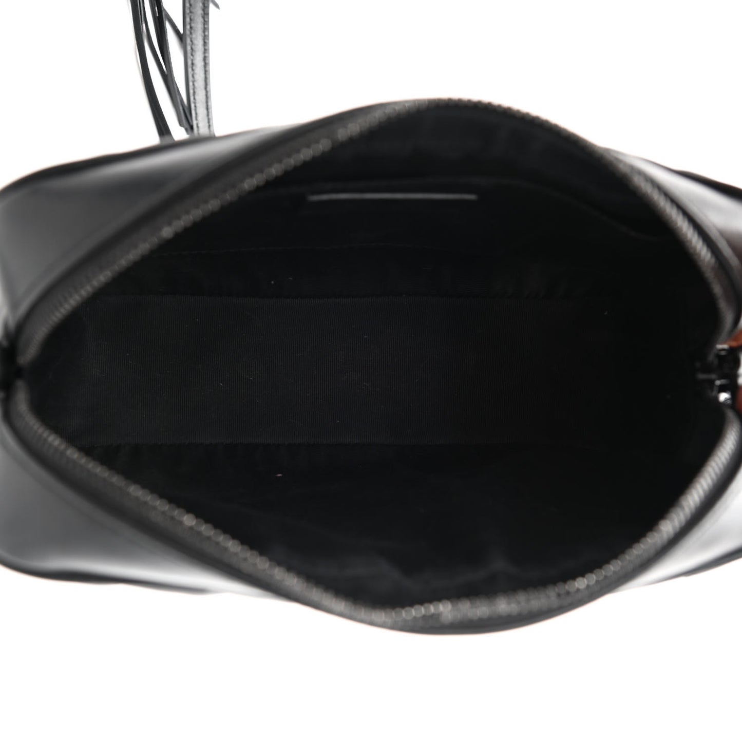 Calfskin Matelasse Monogram Monochrome Lou Camera Bag Black