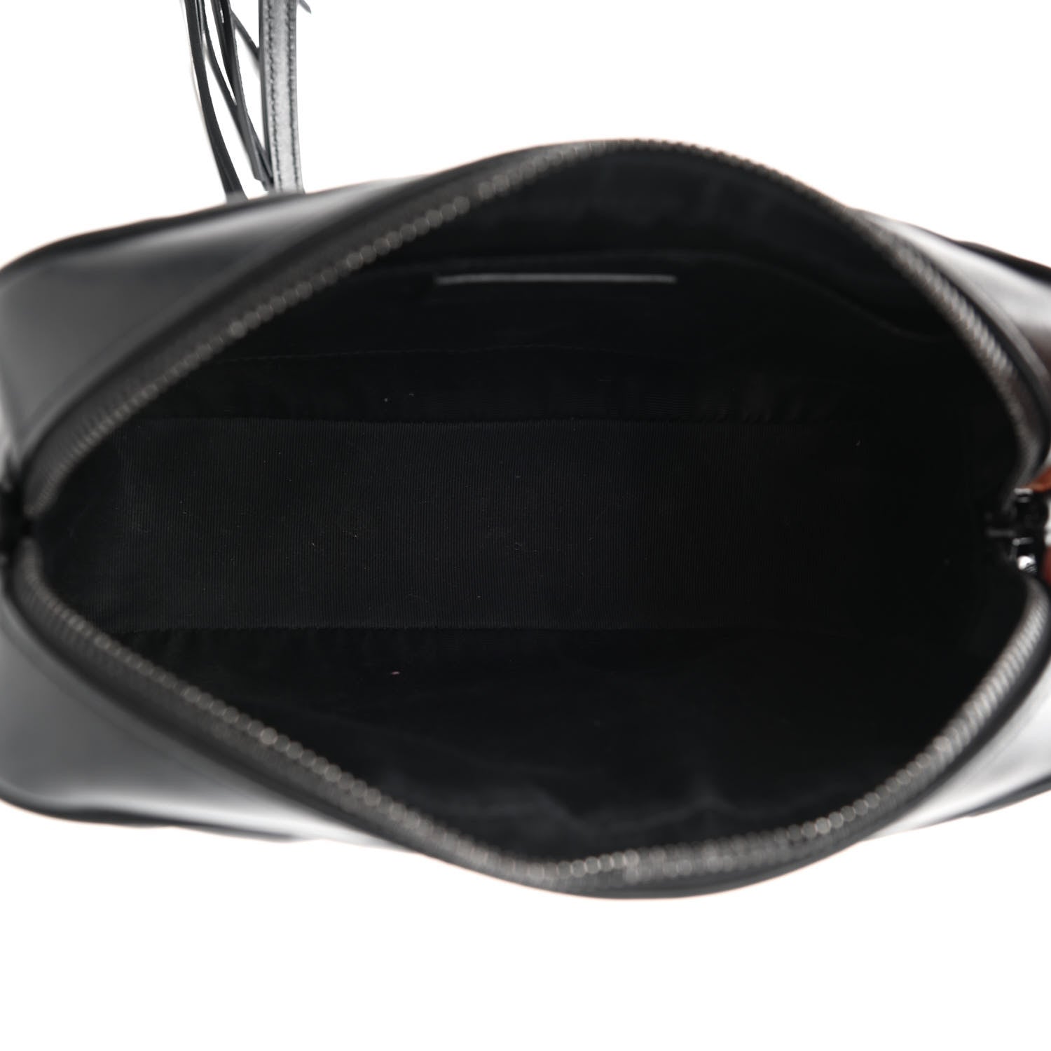 Saint Laurent Calfskin Matelasse Monogram Monochrome Lou Camera Bag Black 5 of 12