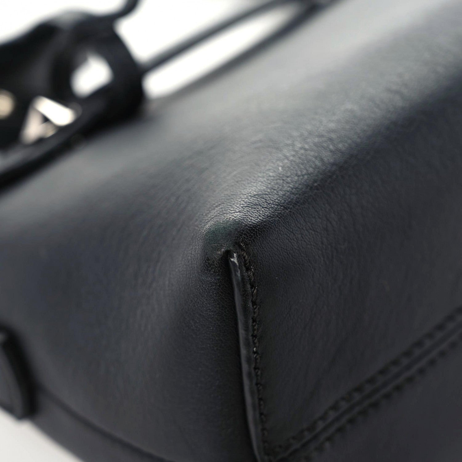 Fendi Vitello Dolce Mini By The Way Boston Bag Black 5 of 16