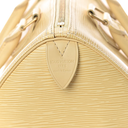 Louis Vuitton Epi Speedy 25 Vanilla 7 of 12