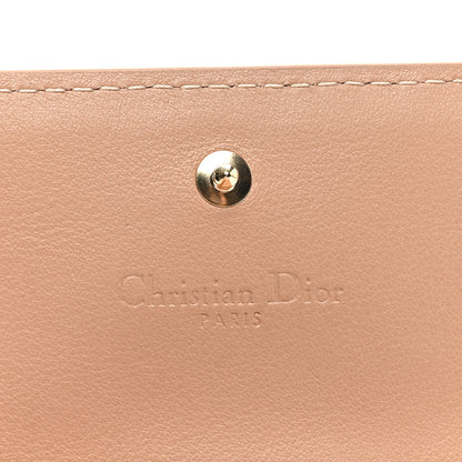 Christian Dior Patent Cannage Mini Lady Dior Wallet Beige 6 of 6