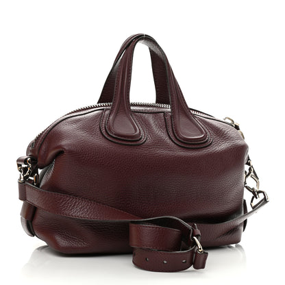 Givenchy Waxy Grained Calfskin Small Nightingale Oxblood 3 of 10