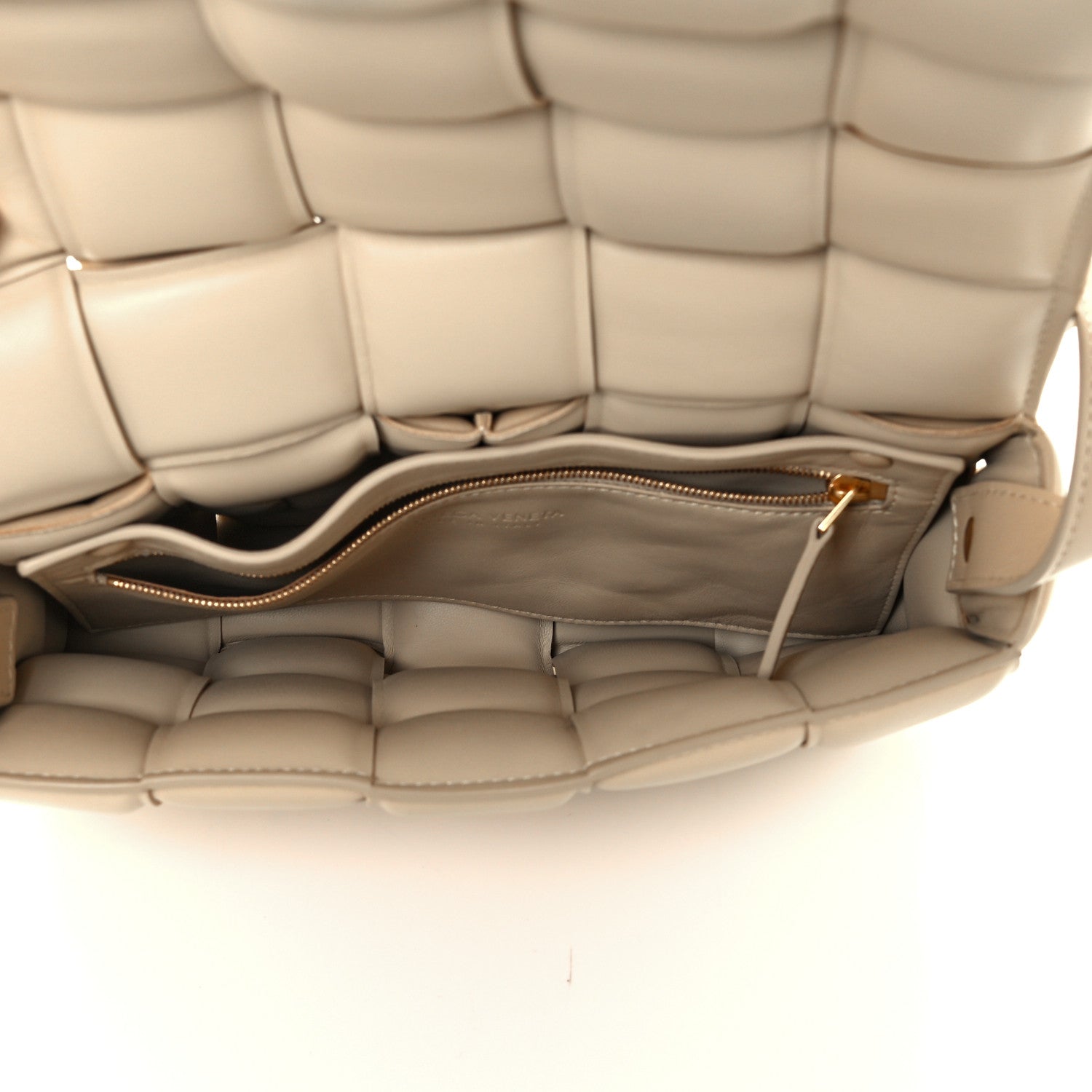 Bottega Veneta Nappa Maxi Intreccio Padded Cassette Crossbody Bag Porridge 5 of 12